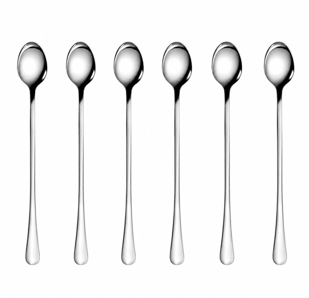 Dynore Stainless Steel Soda Spoons - Set of 6 -5