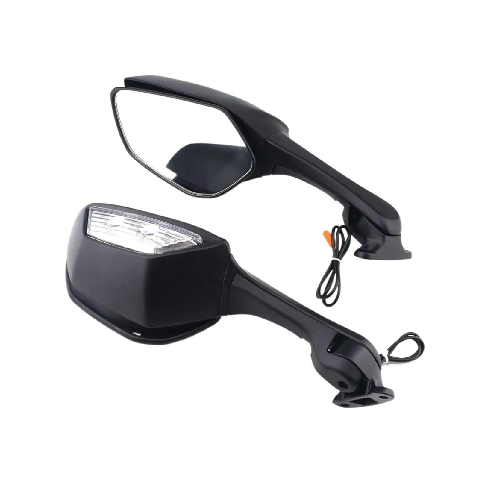 Motocyklowa kierownica lusterka Pasuje Do Ninja ZX 10R ZX-10R 2011-2015 2016-2020 H2 2014-2015 Lusterko Wsteczne Motocykla Sygnał Świetlny Lusterka Boczne