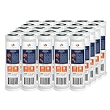 Aquaboon 5MC-25PK 5 Micron 10-Inch carbon Block Water Filter Cartridge Coconut Shell Activated...