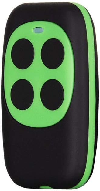 Remote Control 280-870Mhz Universal Remote Control Rolling Code Garage Door Remote Control Switch 4 Buttons Wireless Industrial Remote Control for Gates (Green)
