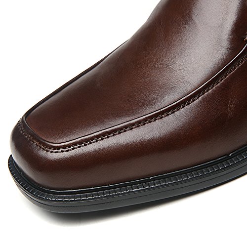 Image of Wide Width Brown Oxfords for Men by La Milano