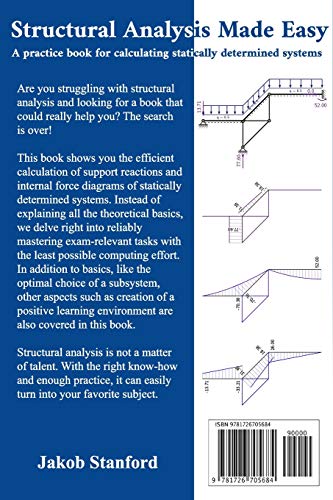 Structural Analysis Made Easy: A Practice Book For Calculating Statically Determined Systems #TOP1
