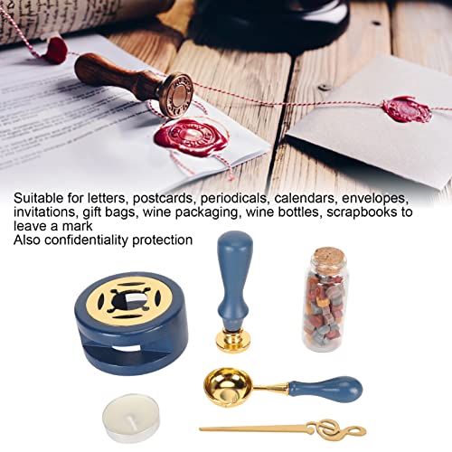 Kit de tampons à cacheter de cire, le coffret cadeau rétro idéal pour passionnés - 5