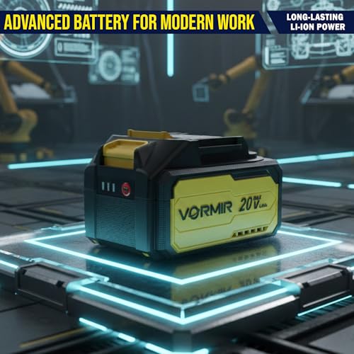 Image of iBELL VORMIR SMART POWER SERIES 18.5V 4.0Ah Li-ion Battery | High-Capacity Rechargeable Battery Pack | Compatible with All SPS Series Tools - VR LXV2B 18560