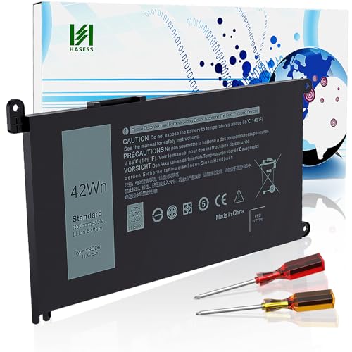 Batterie PC Portable YRDD6 Dell Inspiron 15 3593 5593 et 14 5482 2-en-1