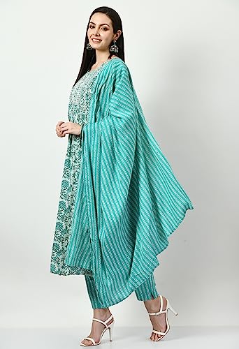 Image of AnjuShree Choice Women nayra Kurti Set with Dupatta for Women