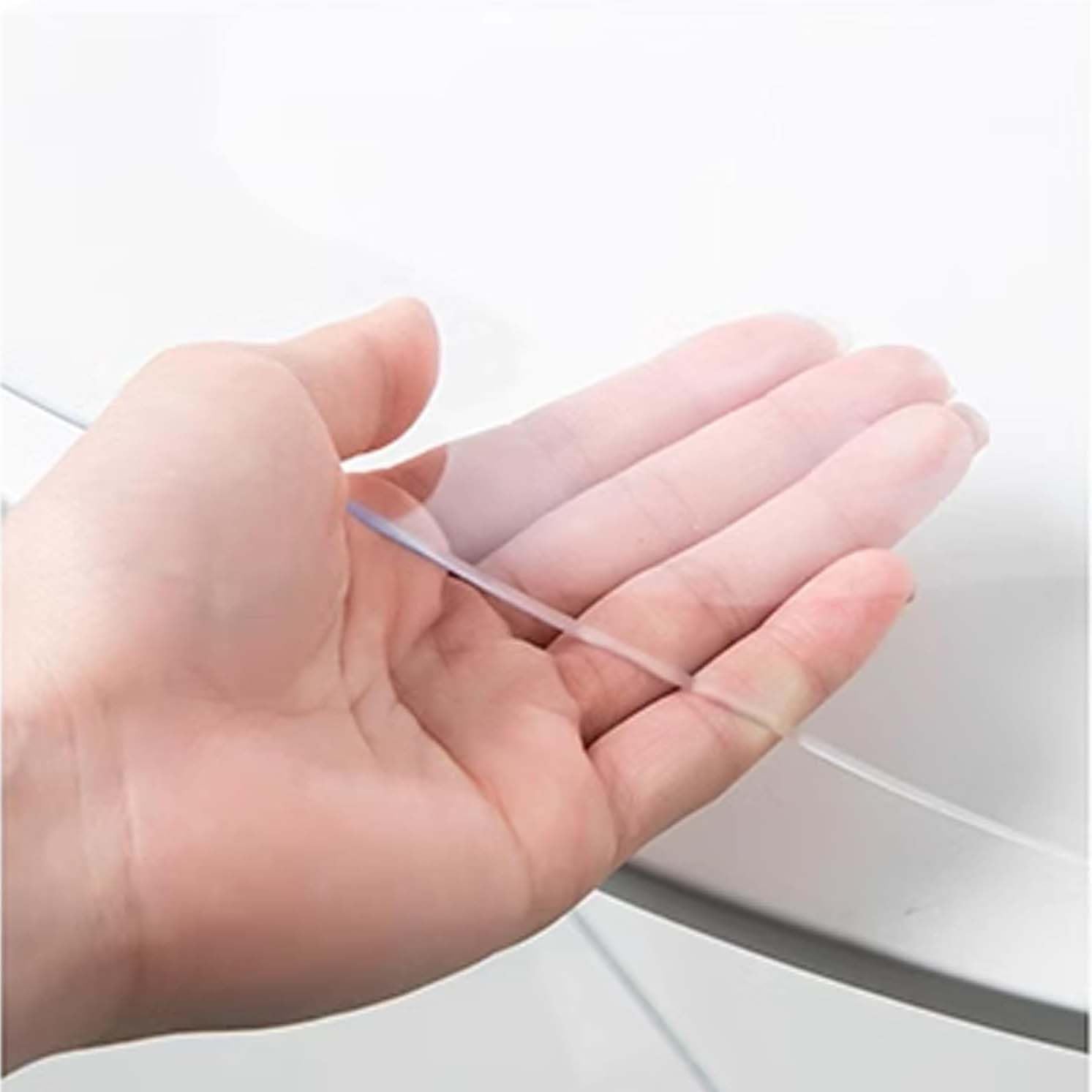 Trasparente Copritavolo 160cm/63in, Tovaglia Trasparente Rotonda PVC Spessore 3mm, Protezione da Tavolo Trasparente Impermeabile Antimacchia, per tavolino da caffè, Tavolo da Pranzo