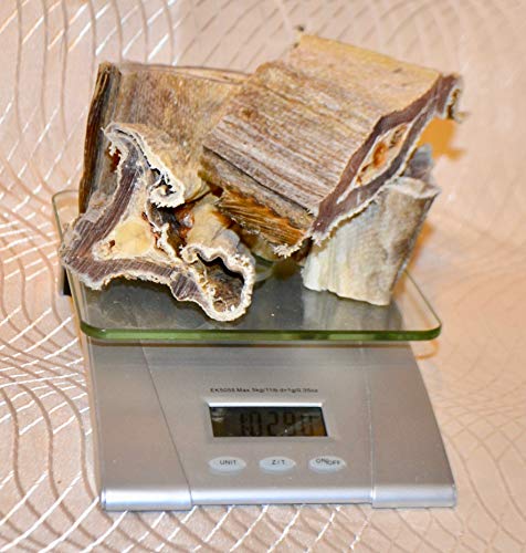 Norwegian Stockfish. Dried Cod Fish. 1 Lb. Already Cut thumb #1