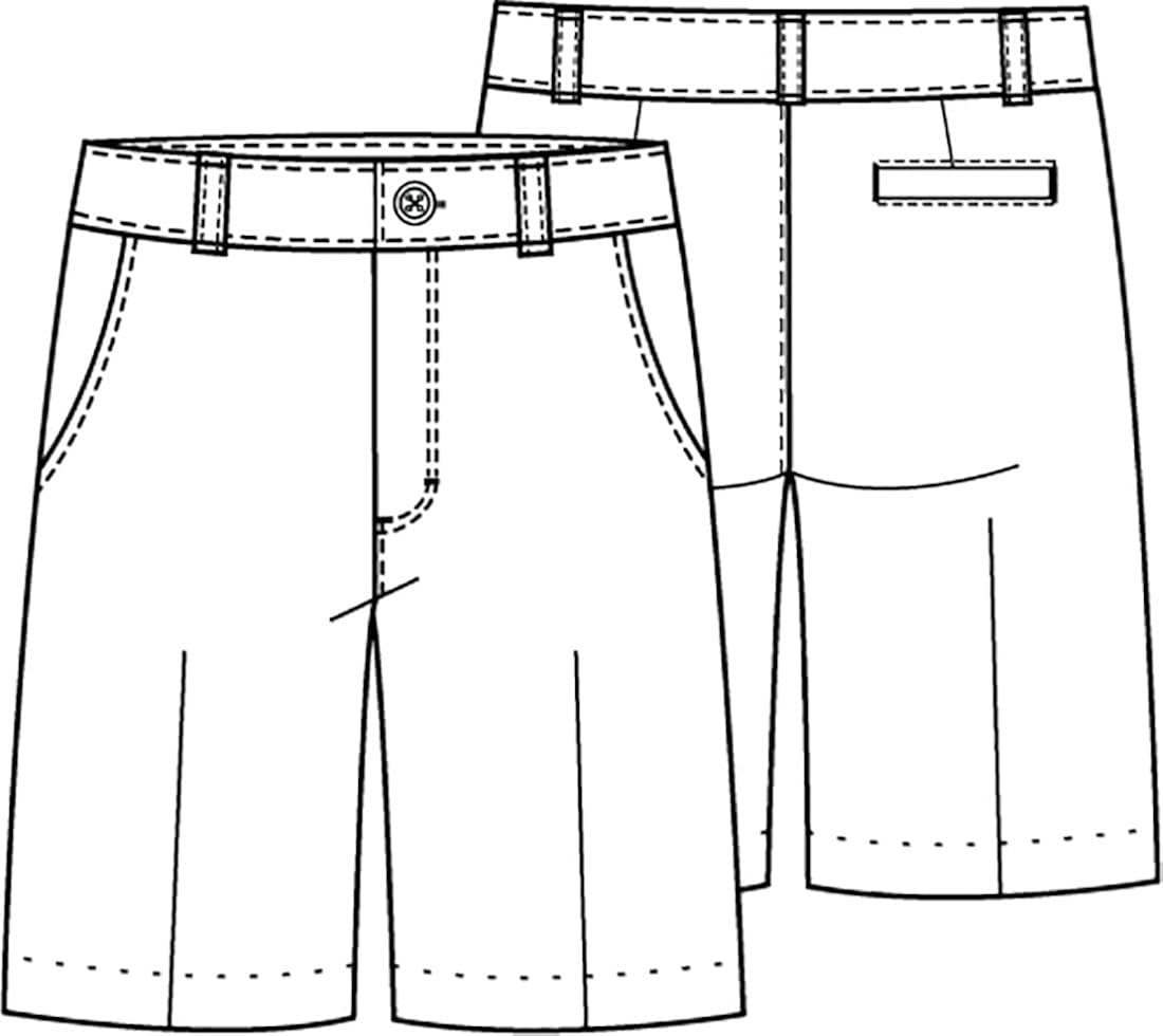 Classroom School Uniforms Unisex Flat Front Shorts: Clothing, Shoes & Jewelry