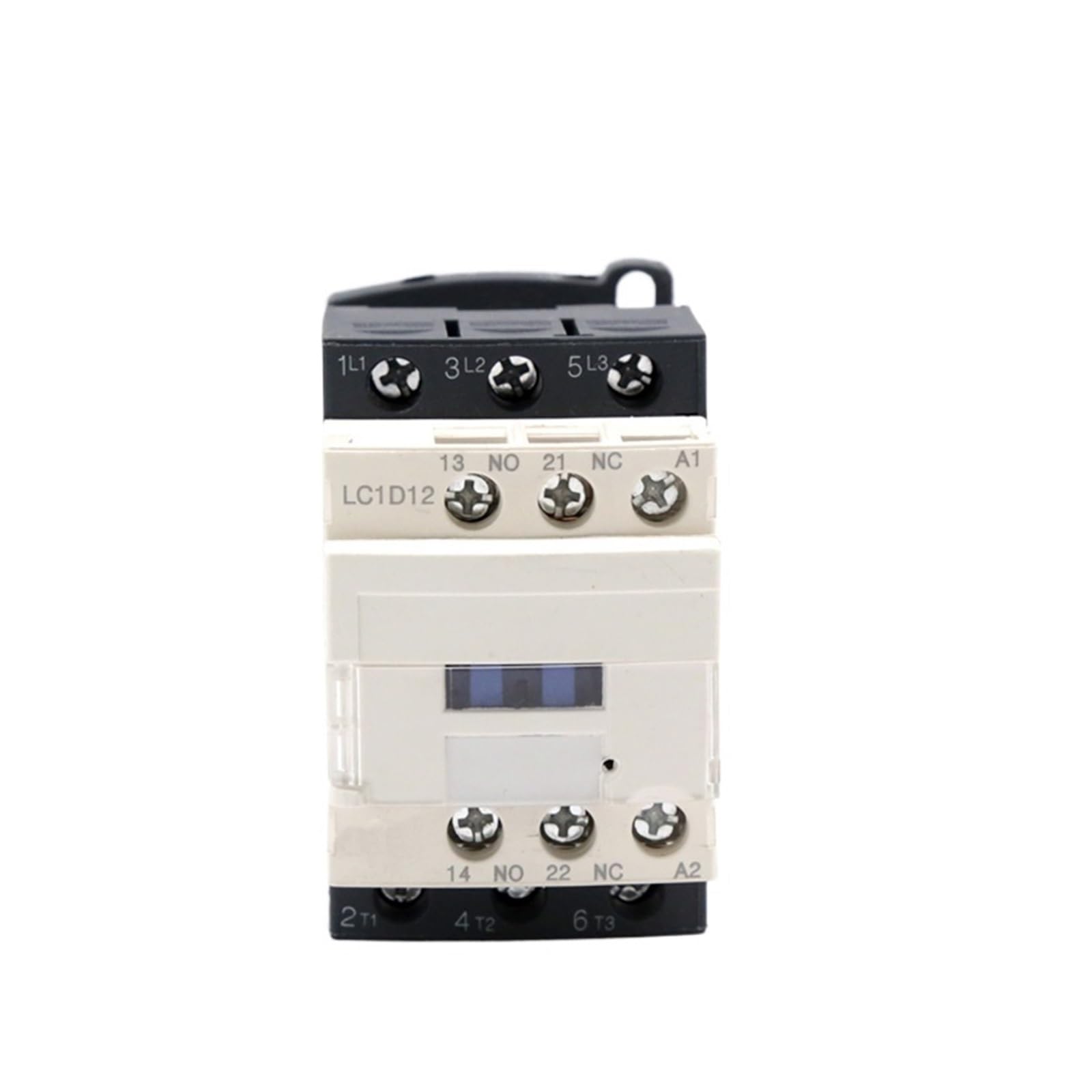 QRUYHBAJU LC1-D12 AC Contactor Three-Phase Contactor AC Magnetic Contactor for Motor Starter 12A AC220V/380V 1NO+1NC(Ac380v)