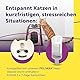 FELIWAY Help! 3x7 Tage Nachfüllset für Pheromon Verdampfer, 3 Kartuschen - Unterstützt in kurzzeitigen Stresssituationen für mehr Ausgeglichenheit, von Tierärzten empfohlen, klinisch getestet
