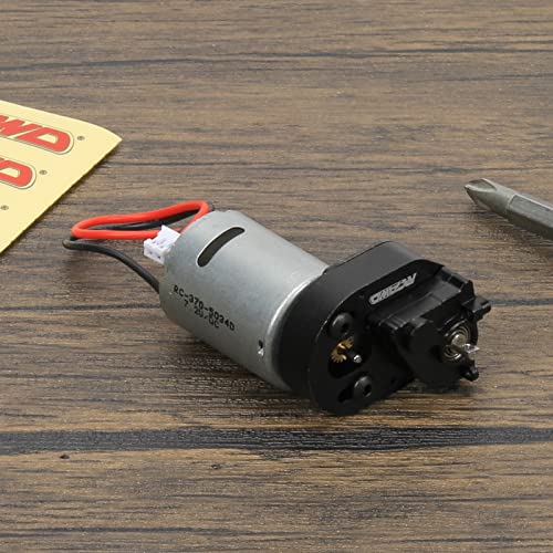 Engranajes de acero negro RCAWD para solucionar roturas de transmision en coches RC 6