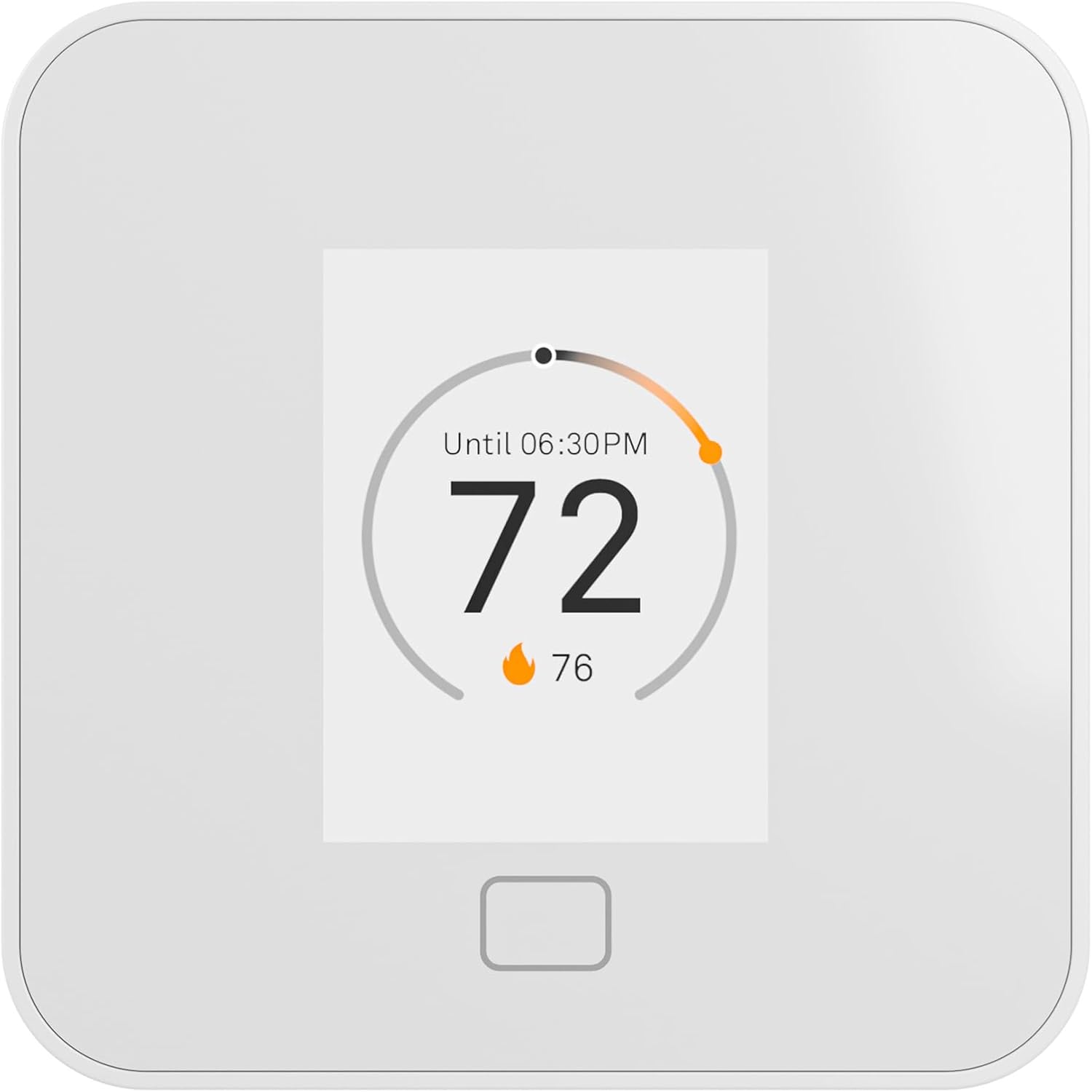 Lux TQ1 Smart Thermostat for Home, Programmable WiFi with Matter Protocol for Temperature Control, C-Wire or Power Bridge Required - Works with Apple Home and Google Home - termostato inteligente wifi