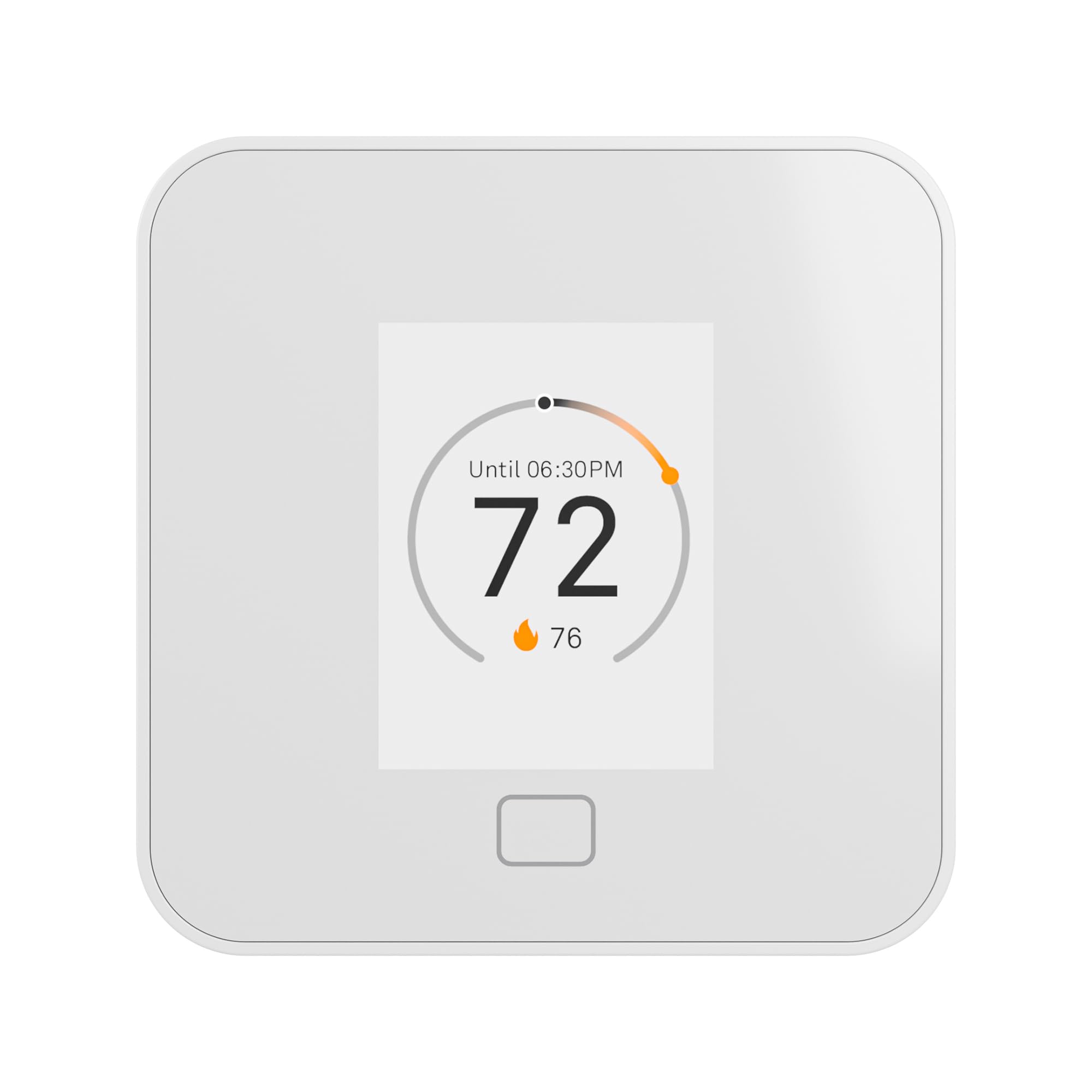 Lux TQ1 Smart Thermostat for Home, Programmable WiFi with Matter Protocol for Temperature Control, C-Wire or Power Bridge Required - Works with Apple Home and Google Home - termostato inteligente wifi