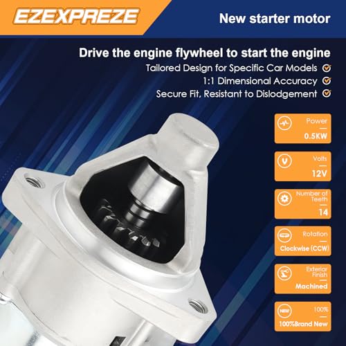 Image of Ezexpreze Honda GX340 GX390 GX420 18513 Starter 11-13HP Toro Dingo TX-413 2004 2005 2006 2007 2008 410-52044 128000-2750 128000-3400 31210-ZE3-013 31210-ZE3-023 9712809-275 113231 DB5B6 DB5B8 SND0288