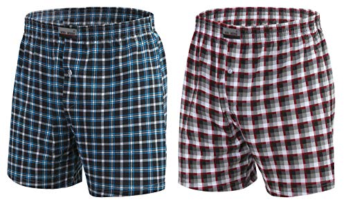 sesto senso Bas de Pyjama Homme Court Pantalon Coton 1-2 Pack XL 2pak 12+14 Cover