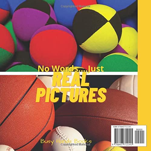 Toddler Books About Balls: Wordless Picture Books for Toddlers with Real Pictures: Ball Book for Toddlers and Preschoolers: Picture Book with Real Photos - Image 2