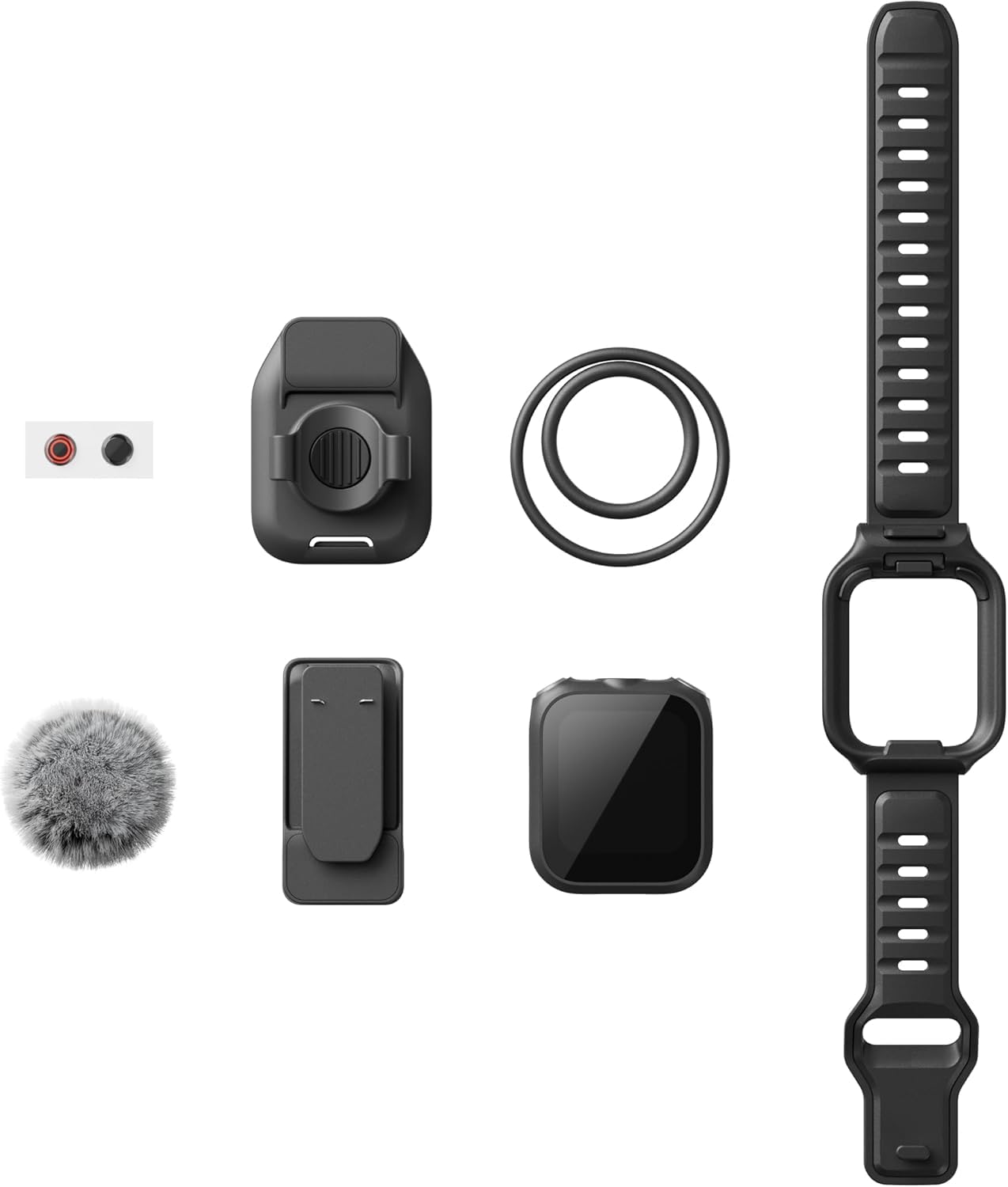 Insta360 GPS-Vorschau-Fernbedienung mit integriertem Mikrofon, All-in-One-Fernbedienung, kompatibel mit Insta360 Ace Pro 2 und X5 für Live-Bildvorschau, Fernbedienung, Audioaufnahme und Echtzeitdaten