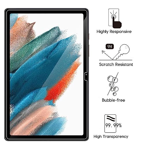 WEOFUN 3 Stück Schutzfolie für Samsung Galaxy Tab A8 10.5 zoll, 9H Härte, 2.5D Displayschutz – Bild 3