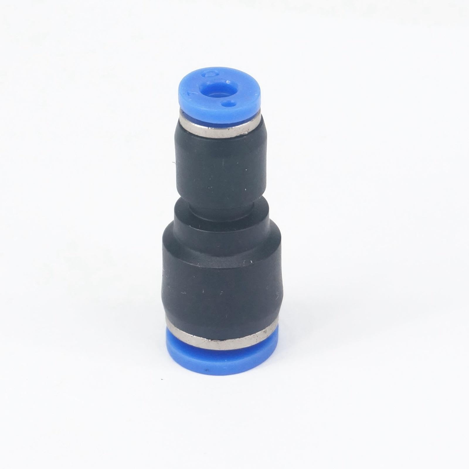 10 tubos de ajuste O/D de 8 mm a 4 mm, conector reductor de empuje neumático de 0,8 MPa