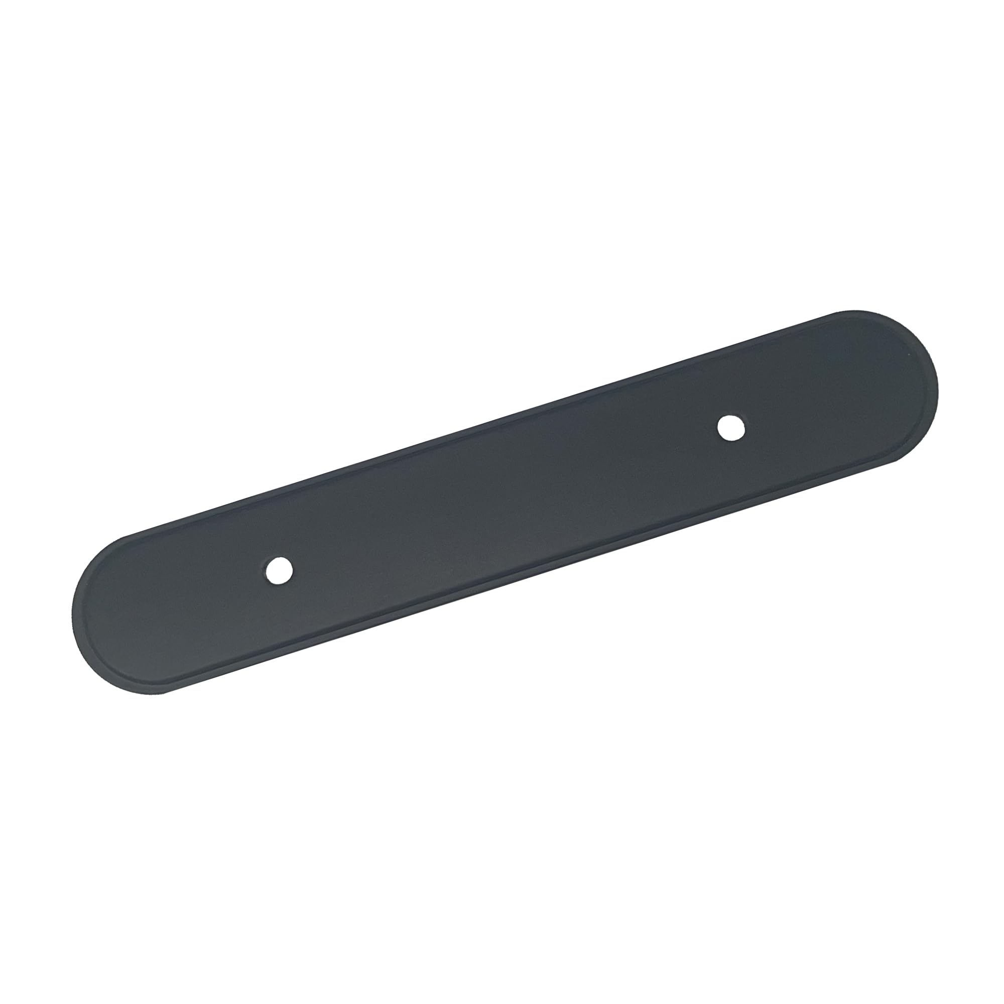 CKP Brand #300 3 in. (76mm) Oval Backplate, Matte Black