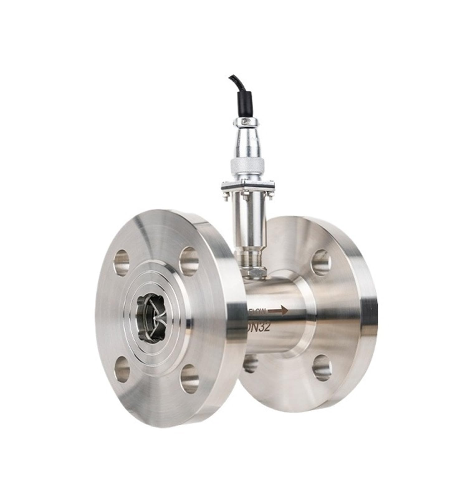 TBZOQAID Liquid Flow Meter Male Thread Female clamp Flange Connection(DN40 flange)