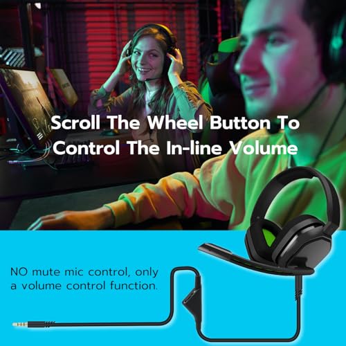 Cable de repuesto para auriculares Astro A10 A40 con control de volumen 2m miniatura 7