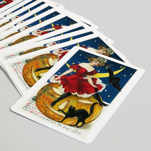 Baraja de Poker Halloween Vintage 52 Cartas miniatura 5