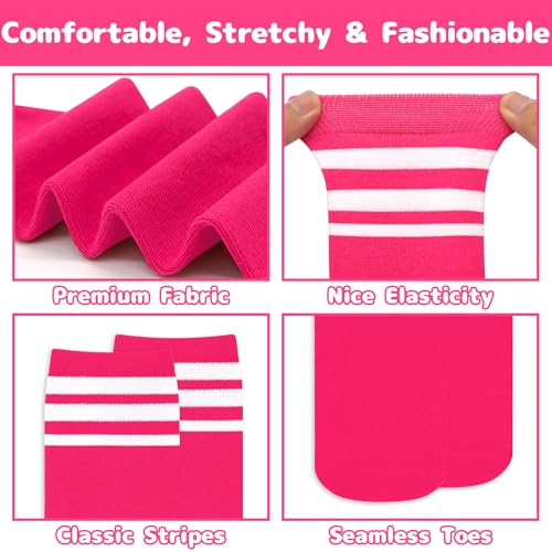 Image of Olreco 3 Pack Toddler Soccer Socks Kids Baseball Socks Boys Girls Softball Sock Youth Football Sock Athletic Accessories
