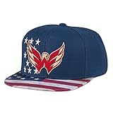NHL Men's Patriotic Snapback Cap