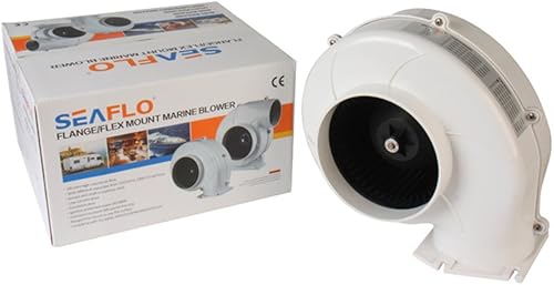 Miniatura 4 de SEAFLO Ventilador de soplador de alto flujo, 320 CFM 12 voltios