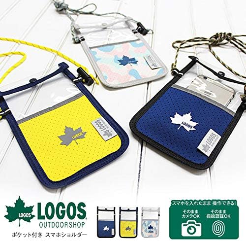 Amazon ロゴス Logos スマホポーチ ショルダー アウトドア ポシェット キャンプ レジャー 入れたまま操作 指紋認証ok Pvc カモフラージュ ポーチ