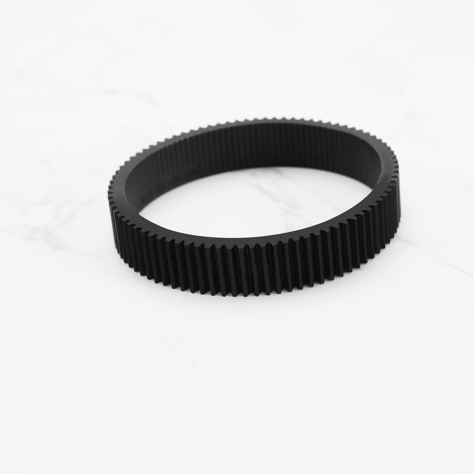 SG Store Bezszwowy pierścień zmiany ostrości do obiektywu o średnicy 60-67 mm Follow Focus Ring Standard 0,8 Mod Obrót o 360° ostrość przekładnia akcesoria do obiektywu kamery wideo czarny
