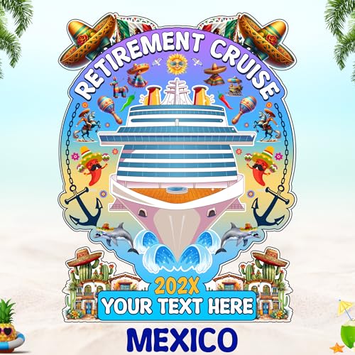 Imán decorativo personalizado para retiro en crucero miniatura 6
