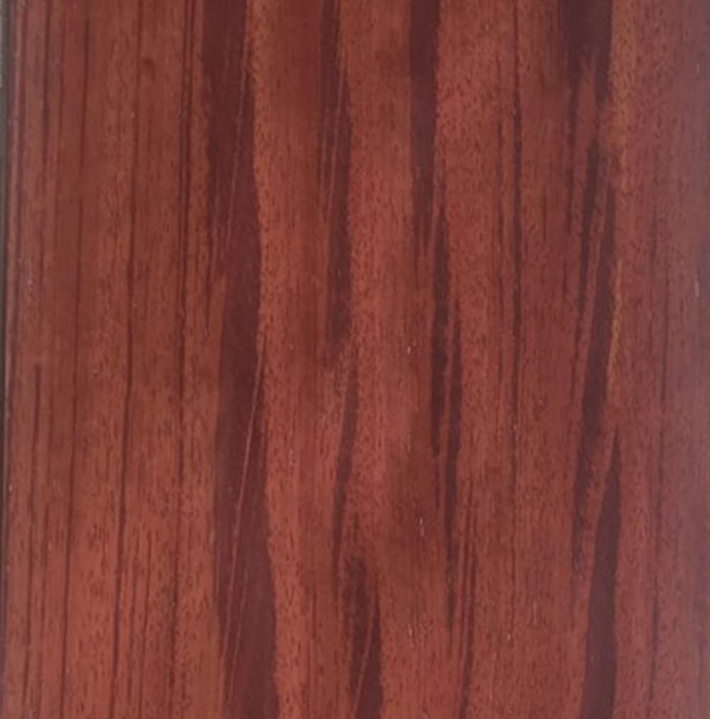 Aibote Natural Red Rosewood Wood Veneer Sheet(18x250cm) Furniture