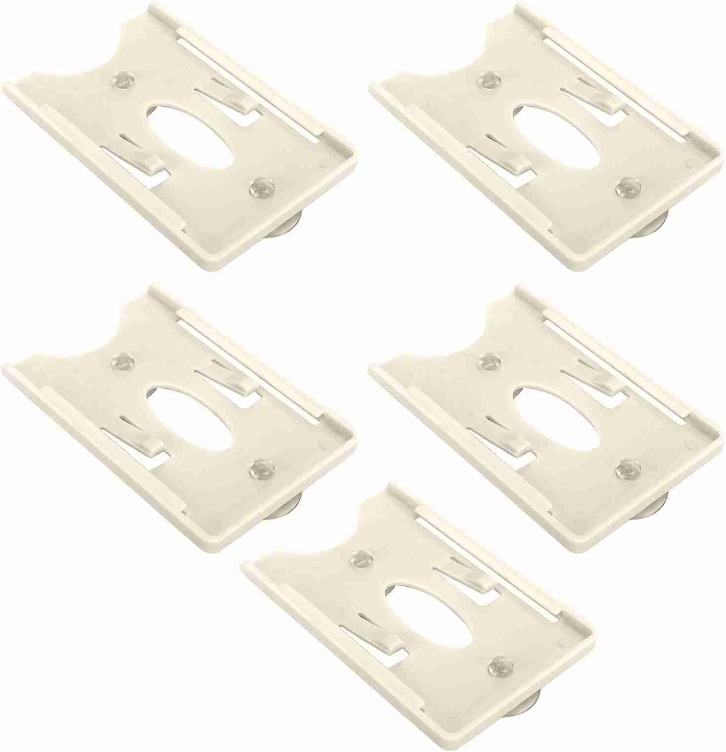 Dioche 5 Pcs IC Card Holder Windshield Card Display Card for Garage, & Vehicle Access (with Suction Cup)