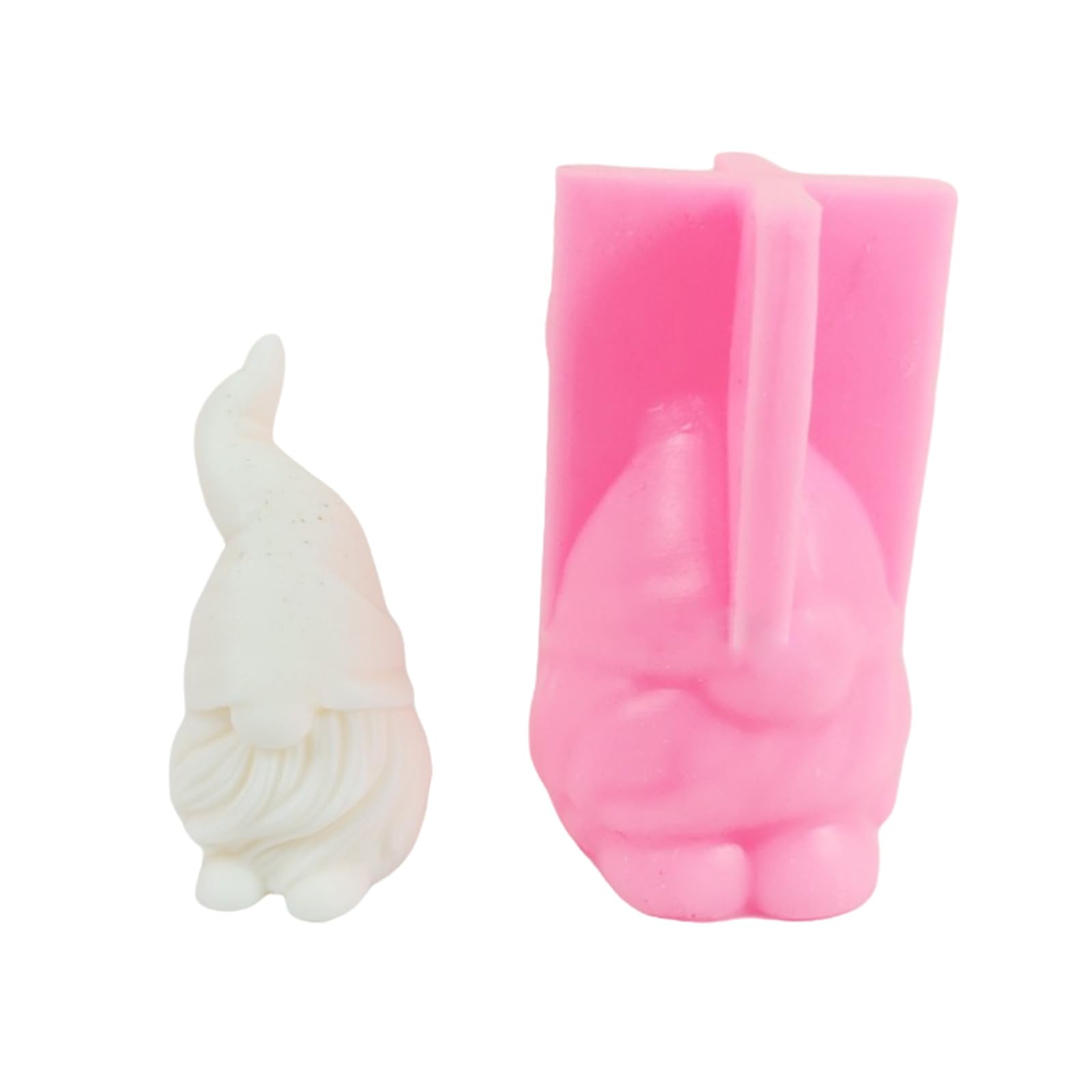 Yhplxyuus Santa Molds Silicone Molds Clay Castings Christmas Plaster Making Santa Silicone for Christmas Party Decorations
