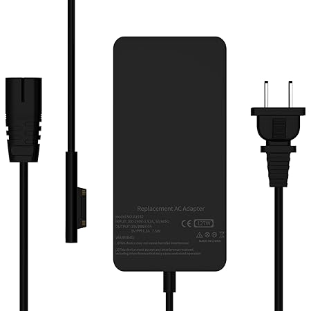 Bộ sạc pin Surface 65W dành cho các dòng Surface Book, SurfacePro 3,4,5,6,7 - Ad