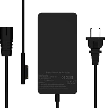 127W 102W Charger fit for Microsoft Surface Book 3 Charger Compatible with Surface Laptop Studio 2 1932 1706 1798 Magnetic AC Adapter with LED Indicator