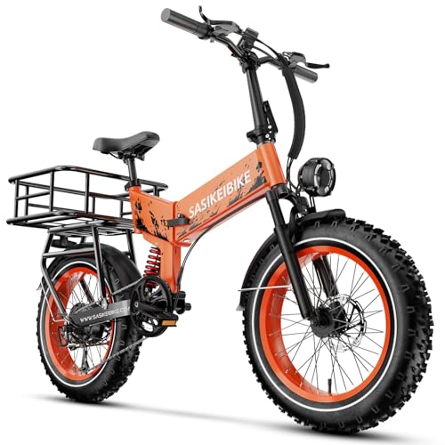 Image of vefreedom 1500W Folding Electric Bike for Adults, 52V 20AH Large Removable Battery E Bike,70 Miles Max Range, 20 inch x4.0 Fat Tire Ebike, Dual Suspension Commute Electric Mountain Bicycle
