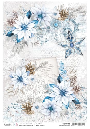 Ciao Bella Papel de Arroz A4 Awesome Christmas