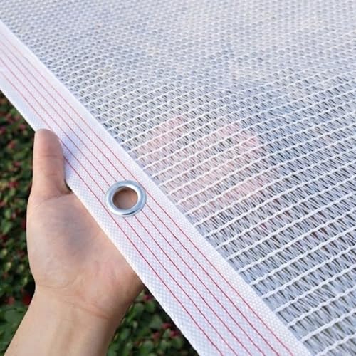 Toile d'ombrage anti-UV avec œillets - Brise-vue de clôture durable - 2