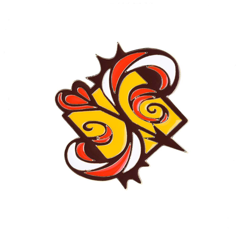 FLOORSOUTHSK8 the Infinity Cosplay Brooch SNOW Cherry Blossom Badge Metal Pin