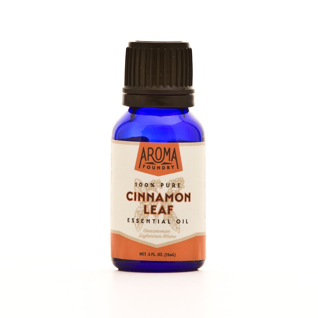 Aroma Foundry Cinnamon Leaf Essential Oil - 15 ml - 100% Pure & All Natural