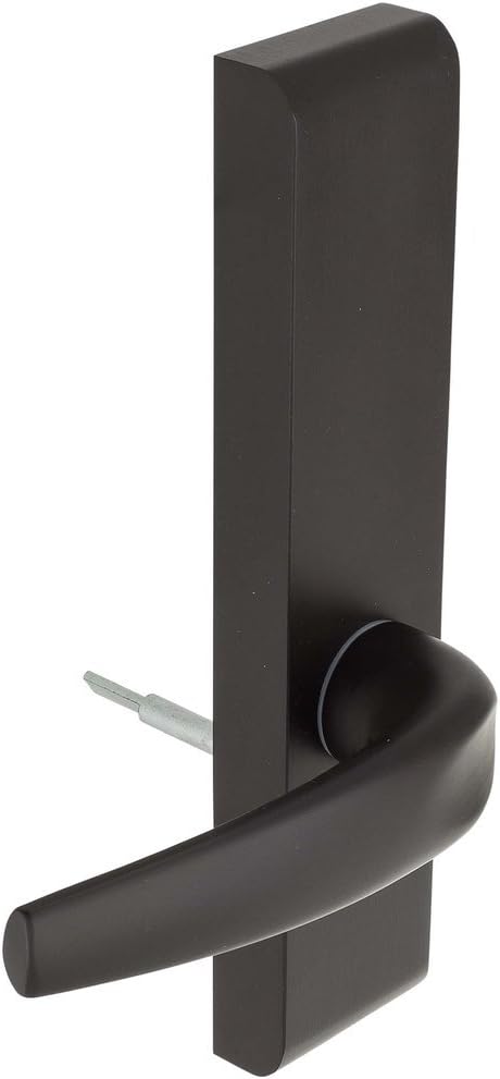 Narrow Stile Cross Bar Exit Device Passage Hallway Function Lever Trim