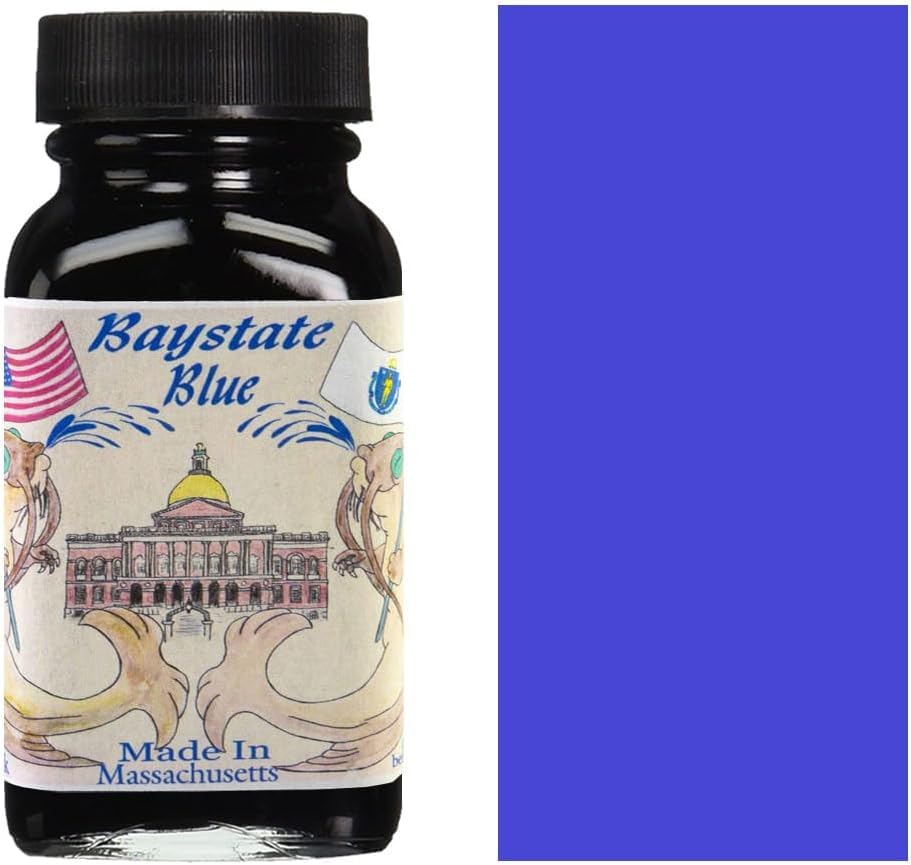 Image of Noodler's Ink Bottle (Baystate Blue - 88 ML) 19048