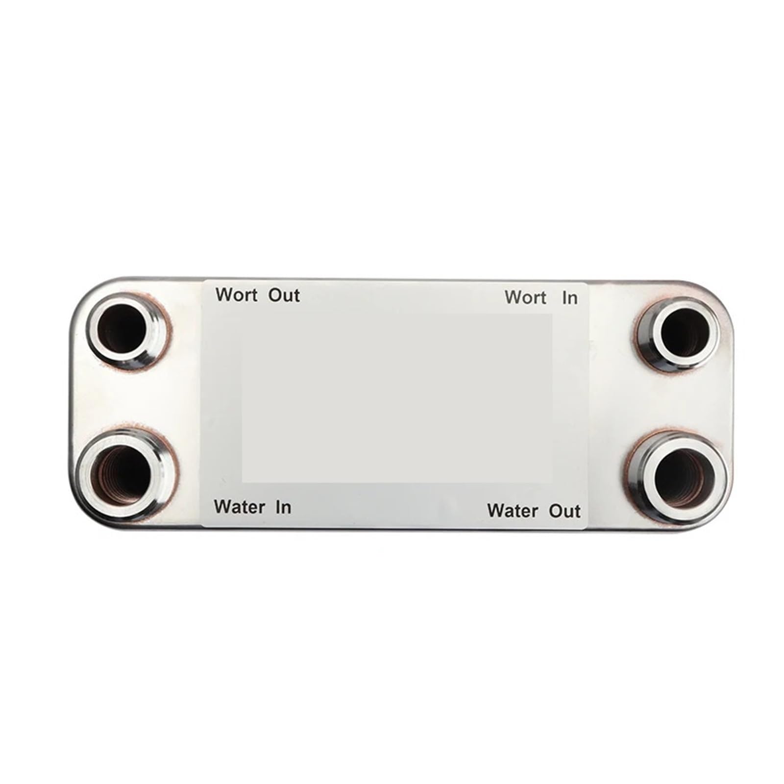 Scambiatore di calore a piastre 20/30/40 304 Tubo controcorrente in acciaio inox Raffreddamento rapido(40 plate)