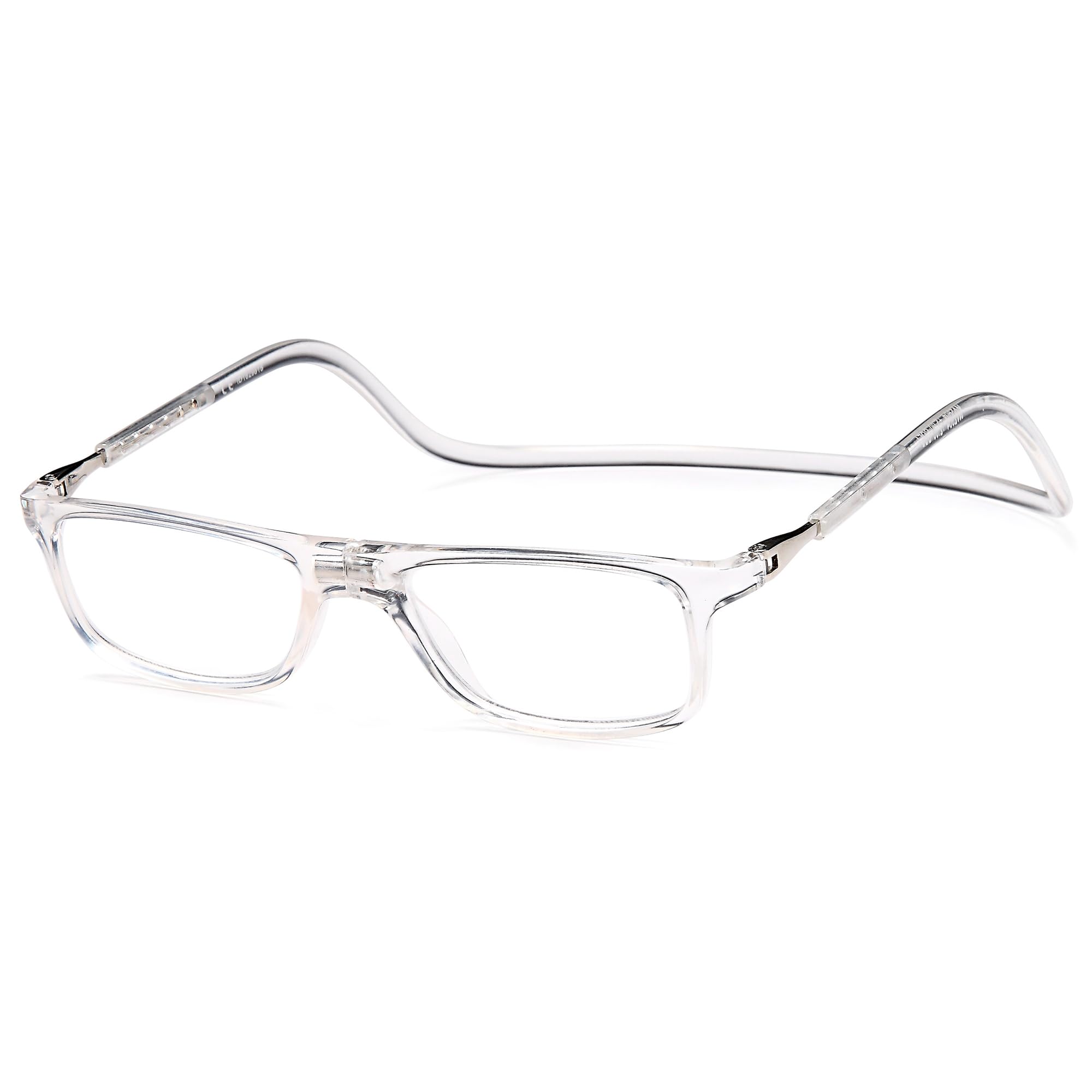 NEW VISION Okulary do czytania z zapięciem magnetycznym, okulary do czytania, wygodne zapięcie magnetyczne z przodu, okulary do czytania NV2904, pomoc w czytaniu dla kobiet i mężczyzn