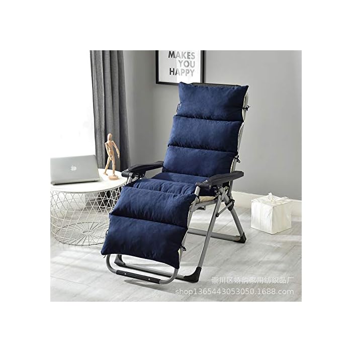 Buy wide smile Sun Lounger Cushions Pad Lounge Chair Cushion Portable