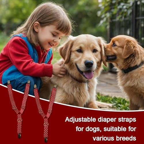 KEMUZ hundewindeln Clip hundewindel Pet Soft Hundewindel-Hosenträger,Hunde-Hosenträger, Hunde-Windelgeschirr, Hosenträger für Windeln, Damen, Welpen-Hosenträger, Bauchbänder, Haustier-Kleidung (E)